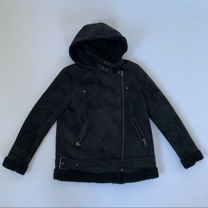 urban outfitters aviator style jacket